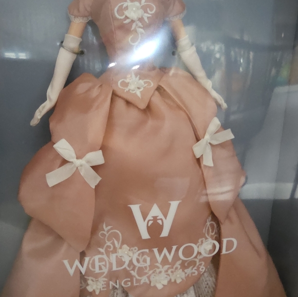 Wedgwood BarbieSpecial Edition , Pink Dress 2000 Mattel - Picture 6 of 6